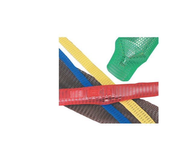 Flexible Protective Mesh Tubing - 5/8 to 1 Inch Diameter - Image 1