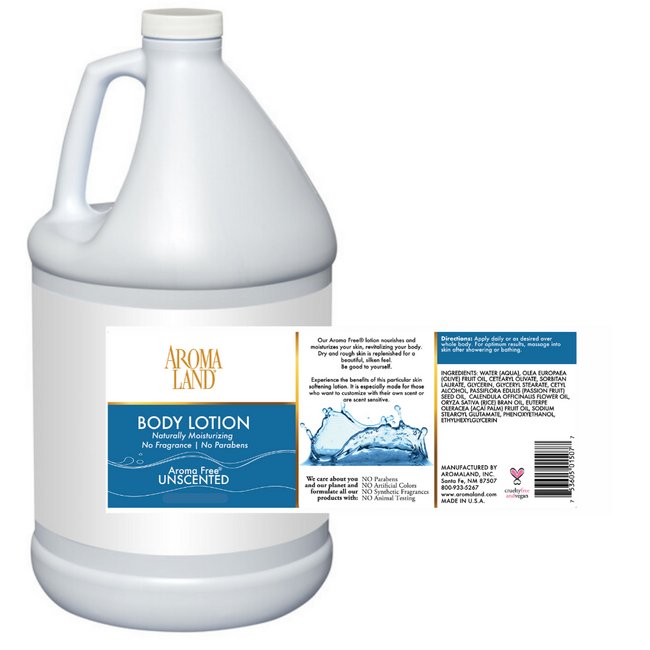 Aromaland AromaFree Hand and Body Lotion - 1 Gallon - Image 1
