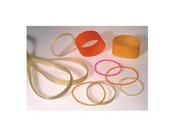 Orange Urethane Endless Flat Belt, 1/2 Inch Width - MJ May - Image 1