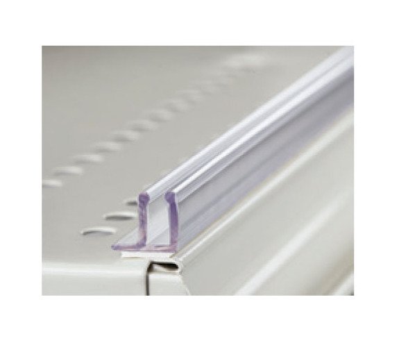 Crystal Clear Contoured Low Profile Shelf Fence - Image 1