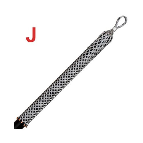 Lewis 58 in. Quad Weave J Model Standard Pulling Grip - Steel Cable Mesh Grip - Image 2