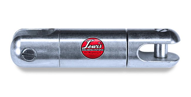 Lewis 7-1/8 in. HD Ball Bearing Swivel for Transmission & Distribution Lines - Image 2