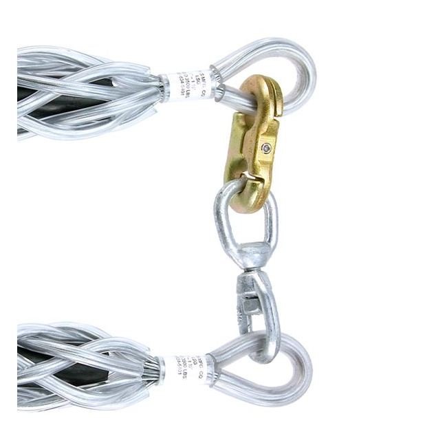 Lewis 1 1/2 to 2 in. LSG Wire Rope & Cable Snake Grip - Image 6