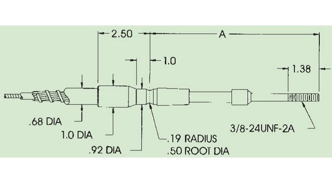 Low Friction-EXT Push-Pull Standard Cable - Image 2