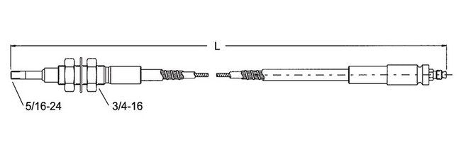 Hydraulic Remote Valve Control Cables - Image 2
