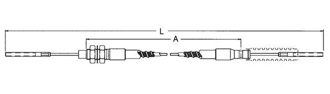 Durable Pull-Only Throttle Cables with Seal System - Image 2