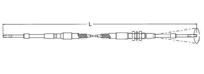 Heavy Duty Pull-Only Clutch Cable - Image 2