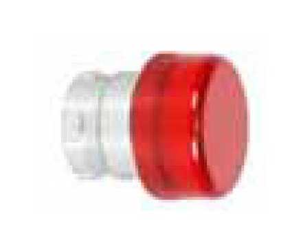 Red Pilot Light Head for Incandescent Bulbs - Shamrock Controls - Image 1