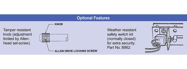 Locking Brake Lever Side Mount Kit B837 - Image 3