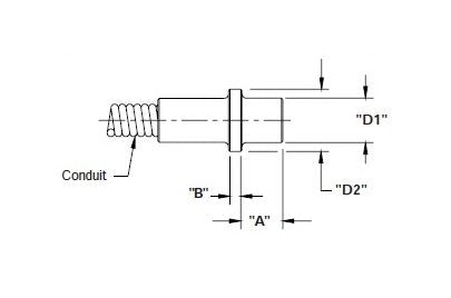 Heavy-Duty Conduit Flange Fitting - Image 2
