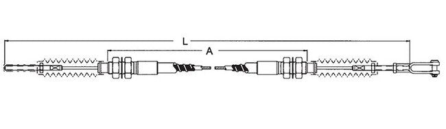 Durable Pull-Only Throttle Cables with Seal System - Image 2