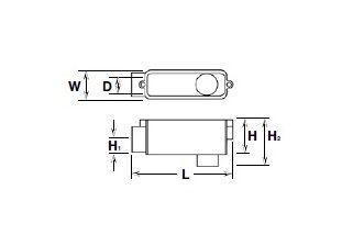 Champion Fiberglass® 3/4 Inch Standard Wall Type LB Conduit Body - Image 2