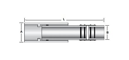 Champion Fiberglass 5-Inch Belowground Alignment/Expansion Fitting with O-Ring - Image 1