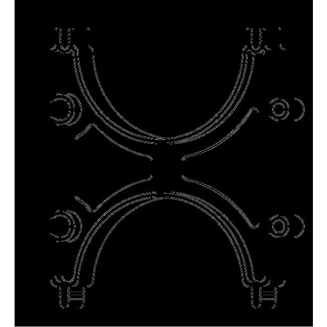 5x2 Intermediate Spacer for PVC, HDPE & Fiberglass Conduit - Image 2