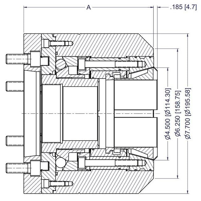NDR Pull-to-Close Dead Length Collet Chucks for Servo Stop Bar Loaders - Image 2