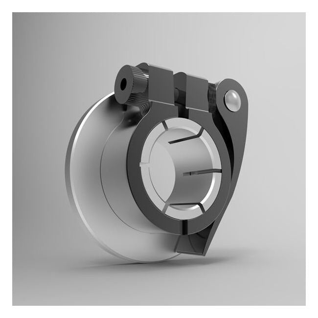 4" CPVC Swing Check Valve with EPDM Seals & Counterweight, Flanged End Connections - Image 1