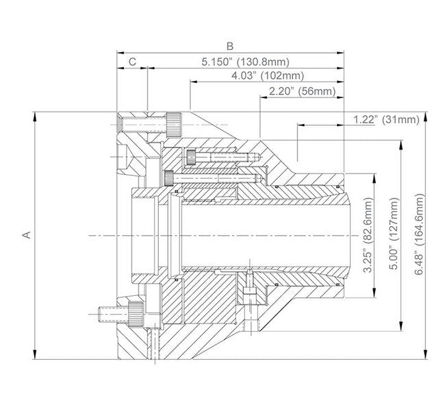 SK80BZI/HSW Machinable Collet & AR80 Loading Ring - Image 2