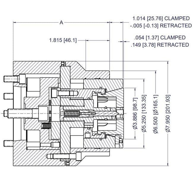 MicroCentric WSF Collet Chucks - Retractable Design - Image 2