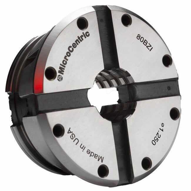 SK80BZI Round Serrated Quick Change Collet - 1.562 in - Image 1