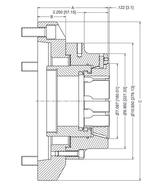 CB-NB Pull Back Collet Chuck - Image 2