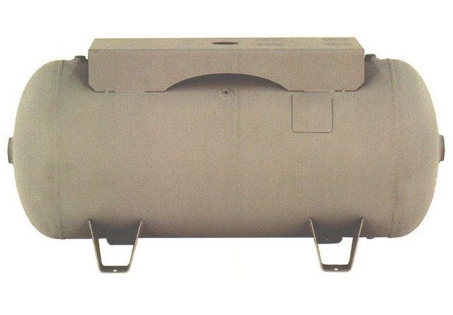 60-Gallon Horizontal Air Receiver Tank with 200 psi MAWP - Image 1