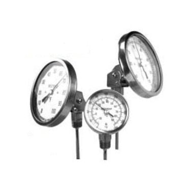 Reotemp L-2 Stainless Steel Bimetal Thermometer - Image 1
