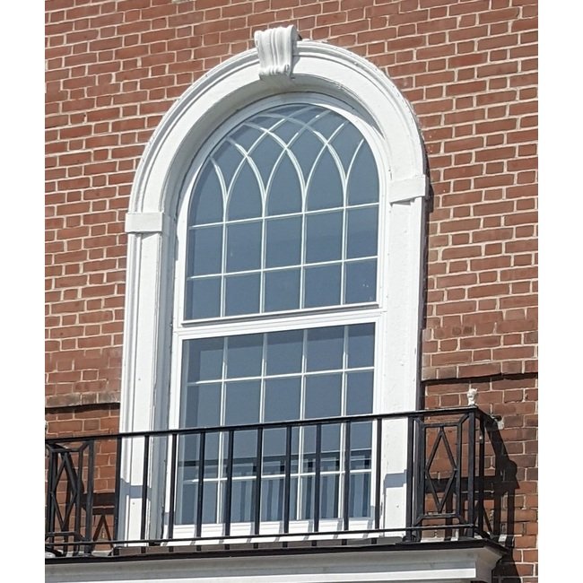 Monumental Historic Single Hung Window with Removable Panels - Image 1