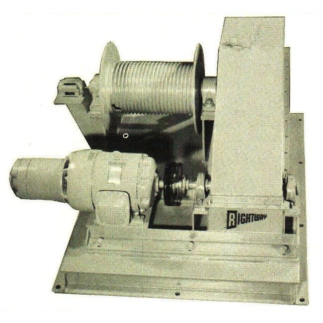 Series 50 Model PE Electric Winch - 3000 lb Capacity, 15 FPM - Image 1