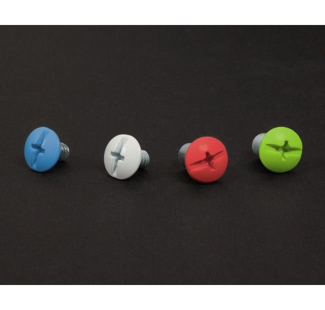 1/2" Closed End Steel Barrel Bolt, Combo Drive, Zinc Plated - Image 3