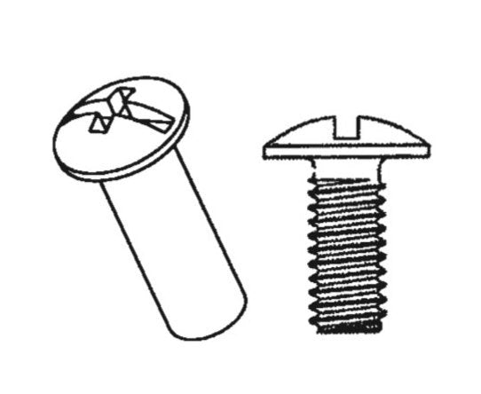 1-1/4" Steel Barrel Bolt with Closed End, Combo Drive - Image 2