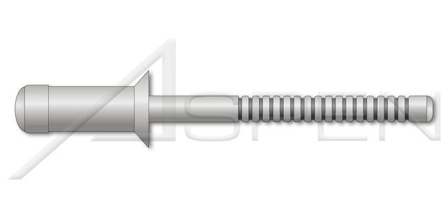 Countersunk External Aluminum Body/Pin Structural Rivet - Image 1