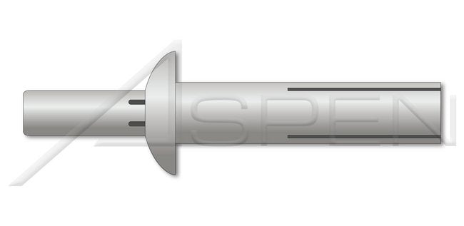 Universal Head Aluminum Body/Pin Drive Pin Rivet - Image 1