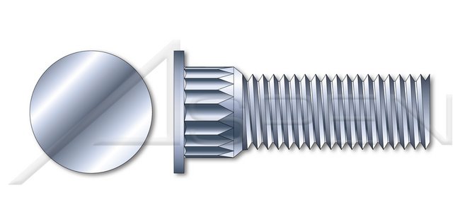 Phosphor Bronze Electro-Tin Plated Flush Head Broaching Type Clinch Stud - Image 1