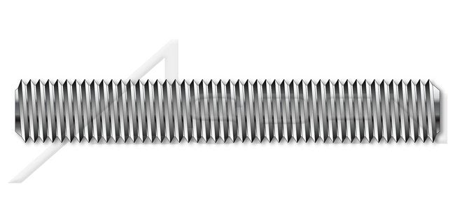 DIN 976-1 A4 Stainless Steel Left-Hand Full Threaded Stud - Image 1