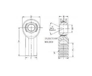 Heavy Duty Chromoly Steel Rod Ends - XM/XF Series - Image 2