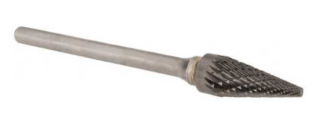 SGSPRO Carbide Double Cut Cone Burr Point End Rotary File - Image 1