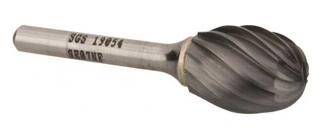 SGSPRO 1/4 in Shank Diameter Carbide Rotary File - Image 1