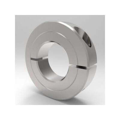 Premium One-Piece Split Clamp-Type Shaft Collar, Aluminum 3/4 in Bore - Image 1