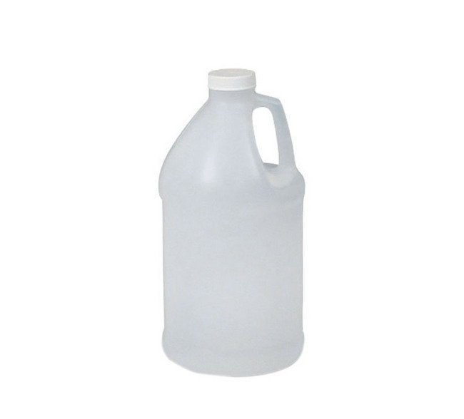 1/2 Gallon Natural Round Jug Bottle with Cap - FDA Compliant - Image 1
