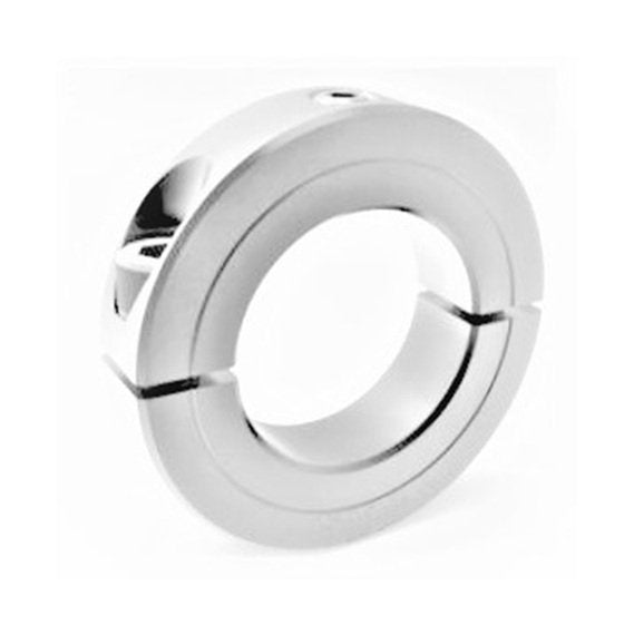 Stainless Steel Two-Piece Split Clamp Shaft Collars 2-1/2" - Image 1