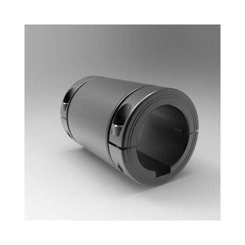 Precision Metric One-Piece Split Sleeve Coupling with Keyways - Image 1