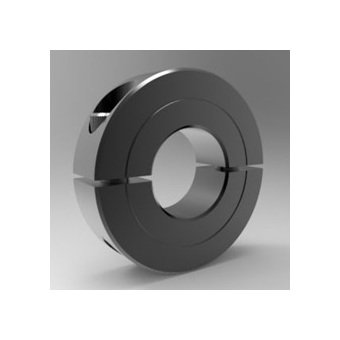 Heavy Duty Steel Two-Piece Shaft Collar, 4" Bore - Image 1