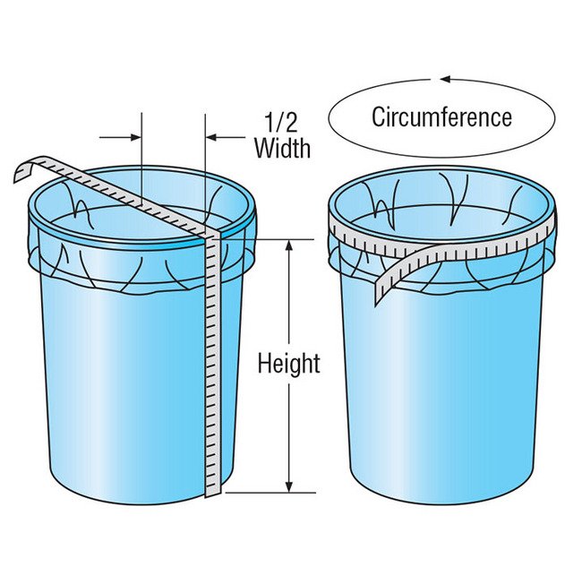 40 Inch Round Bottom Polyethylene Drum Liner - Image 2