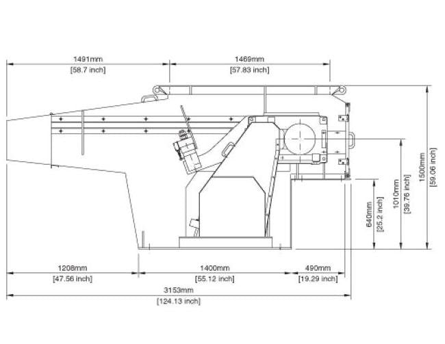 Vecoplan® RTR Series 3.75 Cubic Yard Single Shaft Shredder - Image 2