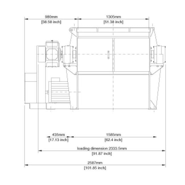 Vecoplan® RTR Series 3.75 Cubic Yard Single Shaft Shredder - Image 3