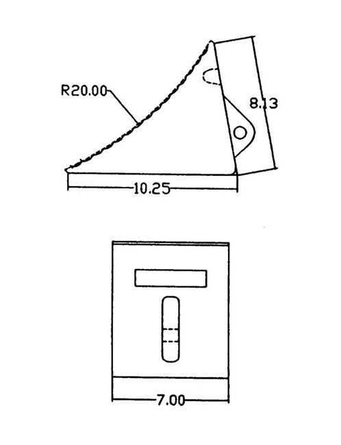 Heavy-Duty Trailer & ATV Wheel Chock - Image 2