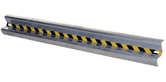 96in Galvanized Bolt-On Guard Rail System - Image 1