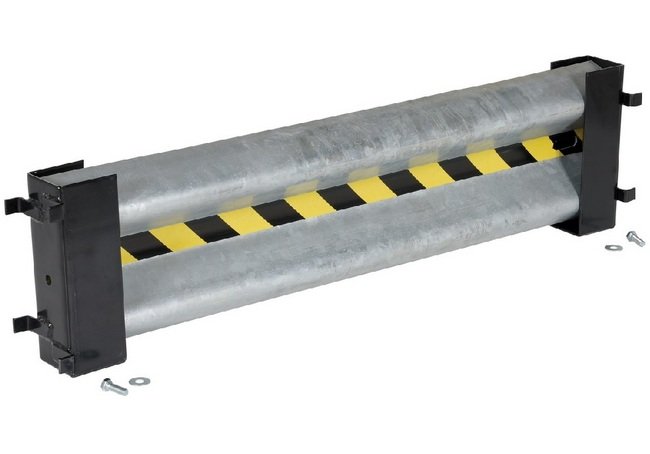 Powder Coated Bolt-On Guardrail - 38-3/4 in Rail Length - Image 1