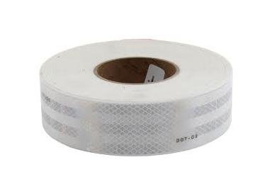 High Visibility White Conspicuity Tape, 2" x 150' - Image 1