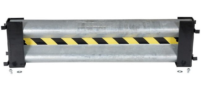 Powder Coated Bolt-On Guardrail - 50-3/4 Inch Rail Length - Image 1